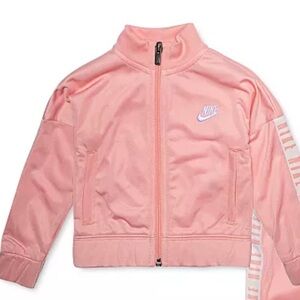 Nike Baby Girls Light Pink Tracksuit Jacket  Size 18 Month Infant